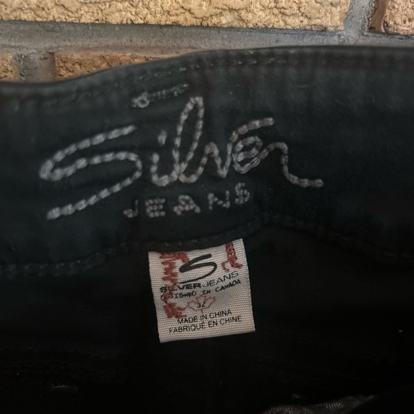 Silver Jeans Co Suki Bootcut Black Denim Jeans Women’s Size 32x32 - Picture 2 of 6